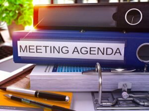 Creating Meeting Agendas & Announcements